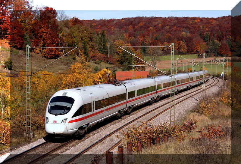 TRENO ICE FRA LE COLLINE TEDESCHE